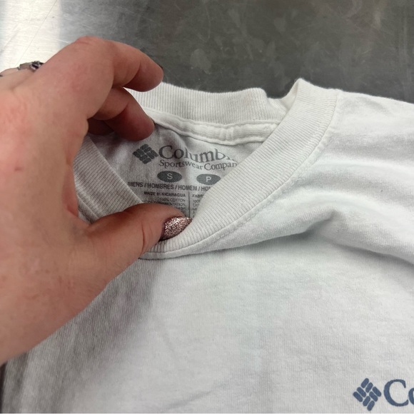 Columbia Sportswear Company Truck🛻 Tent⛺️ Graphic long sleeve Tee👕 Size S - Picture 4 of 5